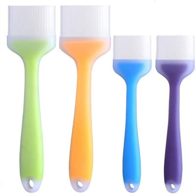 ODM Silicone Basting Brush Seamless Heatinsulated Multicolor