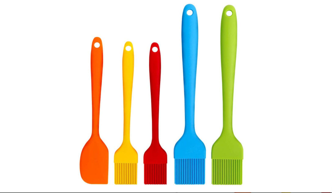 Meltingfree Silicone Basting Brush For Grilling Shrinkproof Stainfree