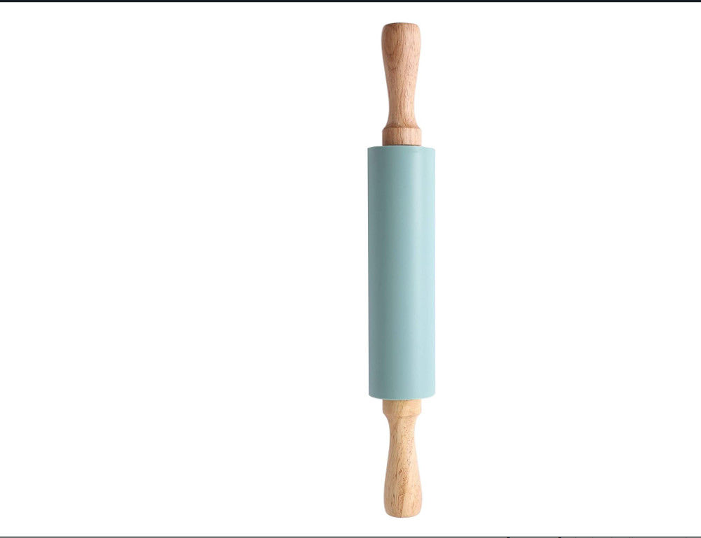 Eco Friendly Sil Pin Bakers Rolling Pin BPA Free Dustproof