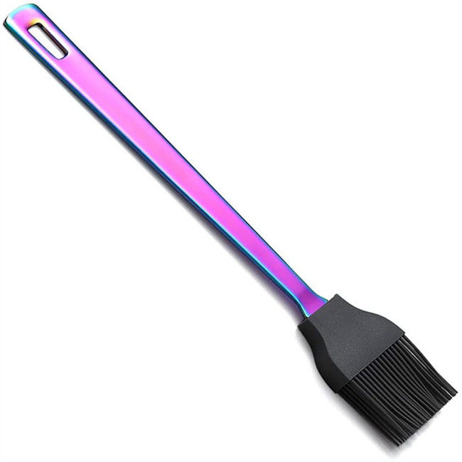 Rustproof Silicone Brush For Cooking Rainbow Leadfree Cadmiumfree